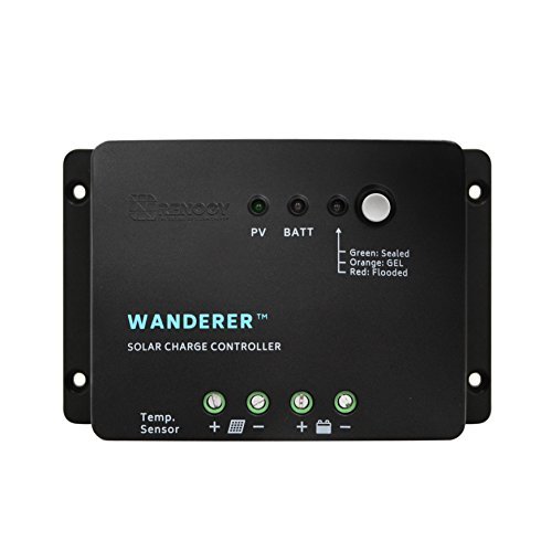 Renogy Wanderer -- 30A Advanced PWM Negative-Ground Solar Charge Controller