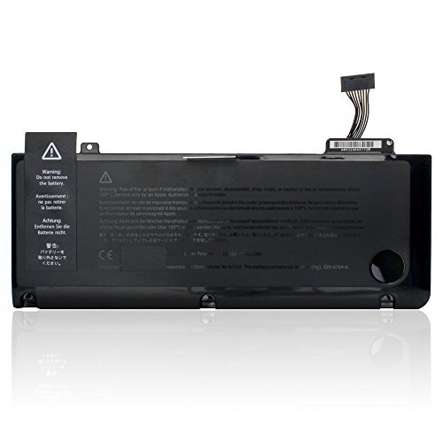 Replacement Battery For Apple 13 inch MacBook Pro A1278 A1322 Battery Mid 2012 Early 2011 Late 2011 Mid 2010 2009 MB990 MB991 MC374 MC375 MC700 MC724 MD101 MD102 Macbook Pro Battery [10.95V/6000mAh]