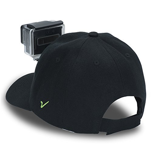 Review XP Baseball Hat with Quick Release Buckle Mount Adjustable Cap, Compatible with Most Action Cameras, GoPro Hero Session 5,4,3+,3,2,1, Yi, Yi 4K