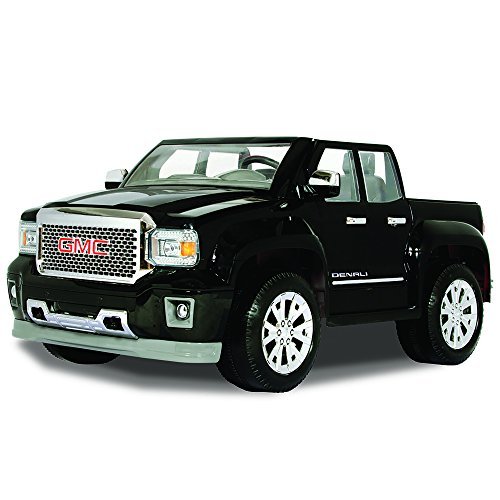 Rollplay GMC Sierra Denali 12-Volt Battery-Powered Ride-On, Black