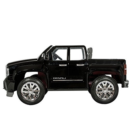 Rollplay GMC Sierra Denali 12-Volt Battery-Powered Ride-On, Black