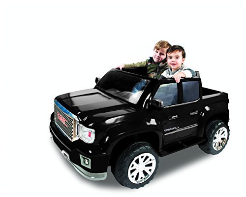 Rollplay GMC Sierra Denali 12-Volt Battery-Powered Ride-On, Black