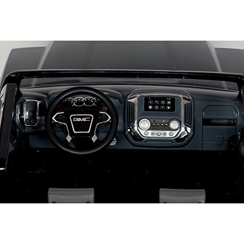 Rollplay GMC Sierra Denali 12-Volt Battery-Powered Ride-On, Black