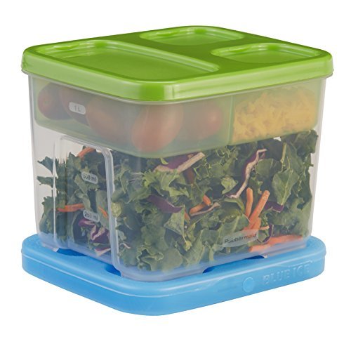 Rubbermaid Lunch Blox Container Salad Kit