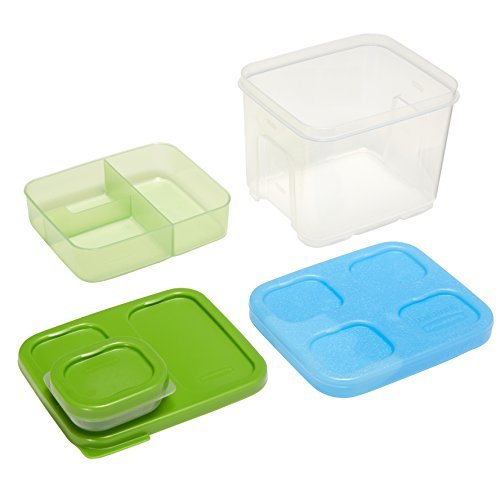 Rubbermaid Lunch Blox Container Salad Kit