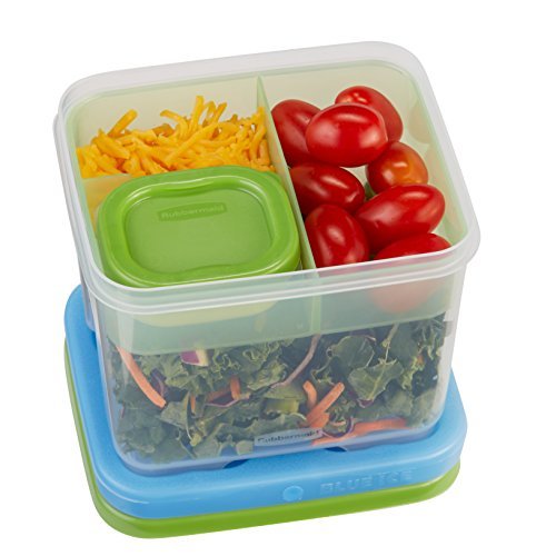 Rubbermaid Lunch Blox Container Salad Kit