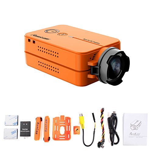 Runcam Camera Camcorder, Orange (RUNCAM2-OR)