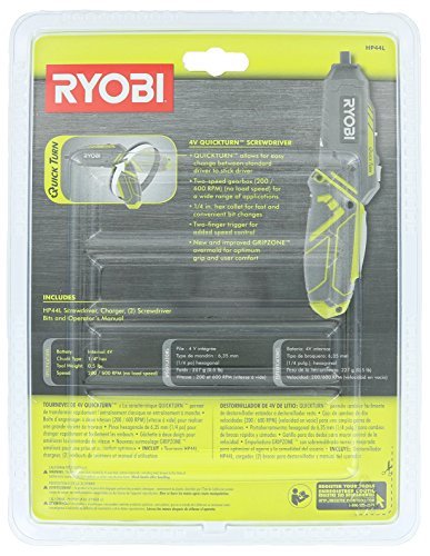 Ryobi HP44L 4V Lithium 200 / 600 RPM Quickturn Screwdriver w/ Charger