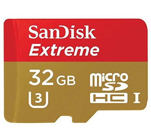 SANDISK Extreme microSDHC UHS-1 Memory Card, 32GB