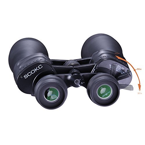 SCOKC 10x-30x Zoom Binoculars HD Powered Magnification Professional Bird Watching hunting telescope, Outdoor Sports Games and Concerts