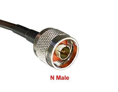 SMA Male to N Male - Radio to Antenna Coax Extension Cable (25 ft) for Radio/RF Use (Not for TV or WiFi)