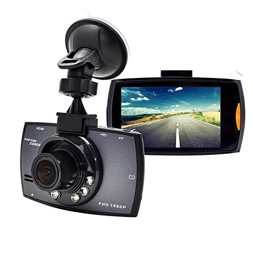 SMALL-EYE Dash Cam, Car Dashboard Camera Vehicle DVR Full HD 1080P 120 Degree Wide Angle with Night Vision