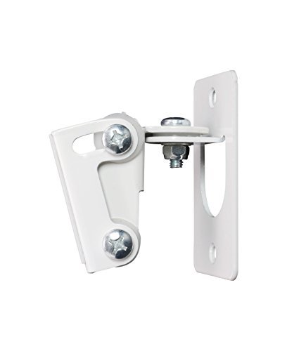 SONOS PLAY 1 Wall Mount, Adjustable Swivel & Tilt Mechanism, Single Bracket For Play:1 Speaker with Mounting Accessories, White, Designed In the UK by Soundbase