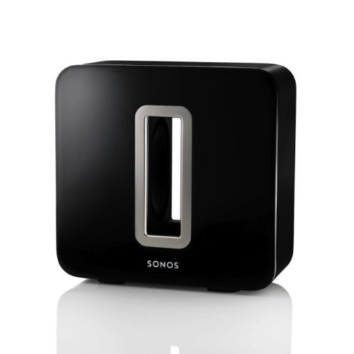 SONOS SUB Wireless Subwoofer, Black/Silver