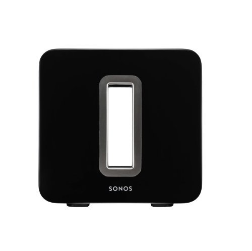 SONOS SUB Wireless Subwoofer, Black/Silver