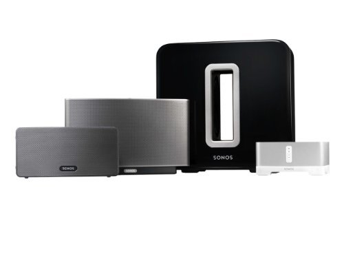 SONOS SUB Wireless Subwoofer, Black/Silver