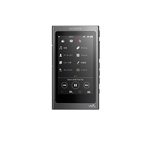 SONY Walkman A series NW-A35 (B) (16GB) (charcoal black) (International version/seller warranty)