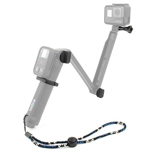 SOONSUN Thumb Screw Bolt Kit Replacement with WiFi Remote Clamp Mount Holder and Wrist Strap for GoPro 3-Way Grip Arm Tripod