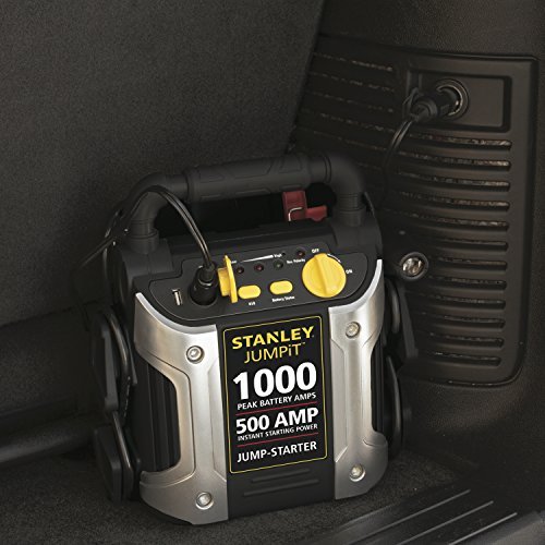 STANLEY J509 Jump Starter: 1000 Peak/500 Instant Amps
