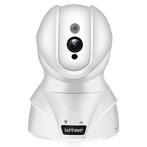 Safevant HD WiFi IP Security Camera Wireless Security Camera System Home Monitor with Two-Way Audio Motion Detection Night Vision