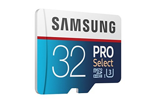 Samsung 100MB/s (U3) MicroSD PRO Select Memory Card with Adapter 32 GB (MB-MF32GA/AM)