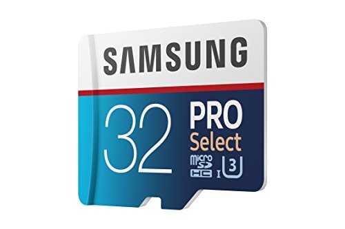 Samsung 100MB/s (U3) MicroSD PRO Select Memory Card with Adapter 32 GB (MB-MF32GA/AM)