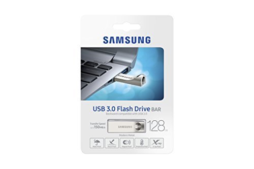 Samsung 128GB BAR (METAL) USB 3.0 Flash Drive (MUF-128BA/AM)