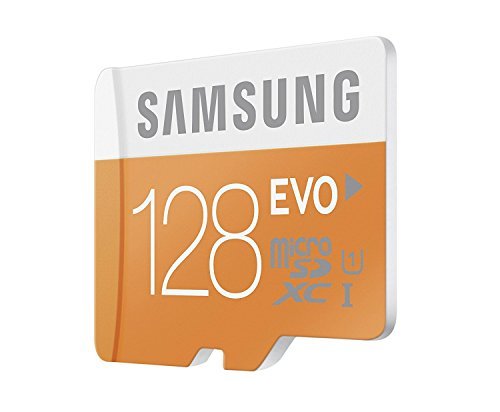 Samsung 128GB EVO Class 10 Micro SDXC Card with Adapter up to 48MB/s (MB-MP128DA/EU)