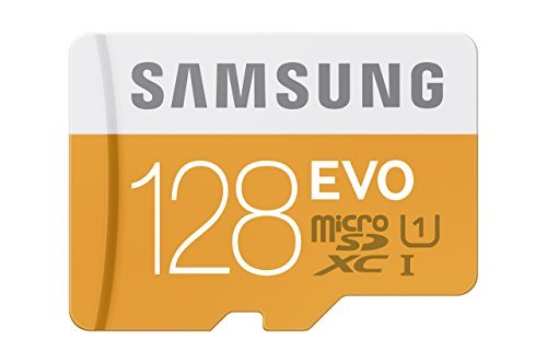 Samsung 128GB up to 48MB/s EVO Class 10 Micro SDXC Card with Adapter (MB-MP128DA/AM)