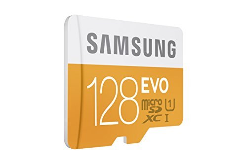 Samsung 128GB up to 48MB/s EVO Class 10 Micro SDXC Card with Adapter (MB-MP128DA/AM)