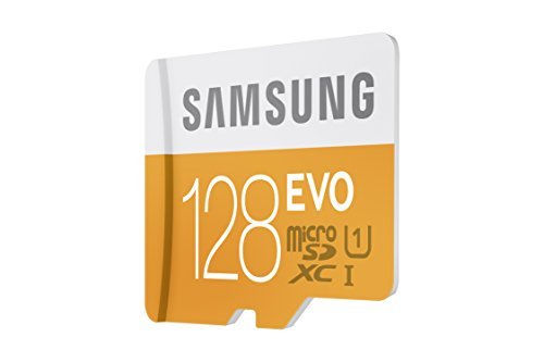 Samsung 128GB up to 48MB/s EVO Class 10 Micro SDXC Card with Adapter (MB-MP128DA/AM)