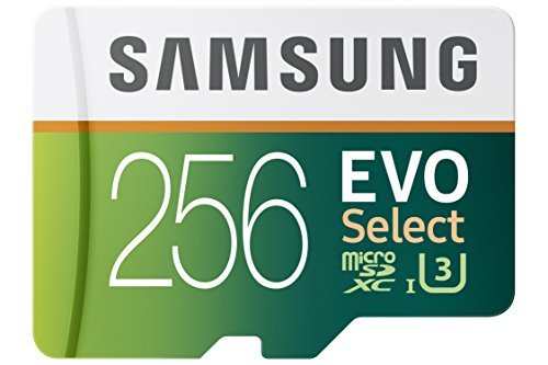 Samsung 256GB 95MB/s MicroSDXC EVO Select Memory Card with Adapter (MB-ME256DA/AM)