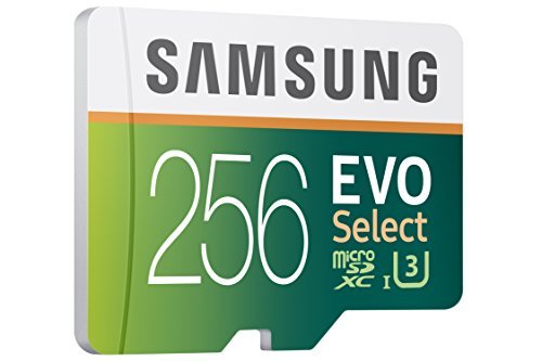 Samsung 256GB 95MB/s MicroSDXC EVO Select Memory Card with Adapter (MB-ME256DA/AM)