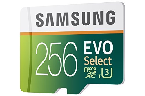 Samsung 256GB 95MB/s MicroSDXC EVO Select Memory Card with Adapter (MB-ME256DA/AM)