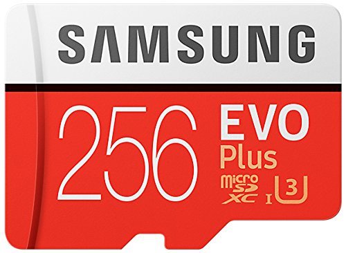 Samsung 256GB EVO Plus Class 10 UHS-I microSDXC U3 with Adapter (MB-MC256GA/EU) Read:up to 100MB/s,Write:up to 90MB/s !