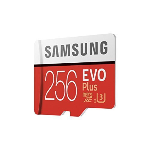 Samsung 256GB EVO Plus Class 10 UHS-I microSDXC U3 with Adapter (MB-MC256GA/EU) Read:up to 100MB/s,Write:up to 90MB/s !