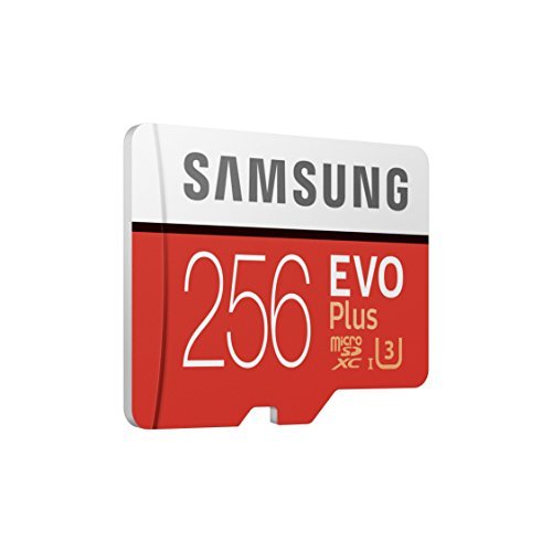 Samsung 256GB EVO Plus Class 10 UHS-I microSDXC U3 with Adapter (MB-MC256GA/EU) Read:up to 100MB/s,Write:up to 90MB/s !