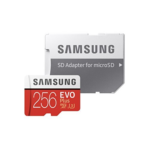 Samsung 256GB EVO Plus Class 10 UHS-I microSDXC U3 with Adapter (MB-MC256GA/EU) Read:up to 100MB/s,Write:up to 90MB/s !