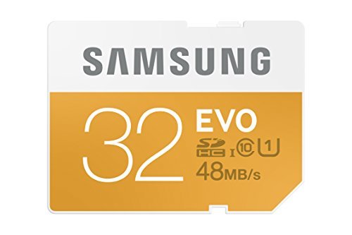 Samsung 32GB EVO Class 10 SDHC up to 48MB/s (MB-SP32D/AM)