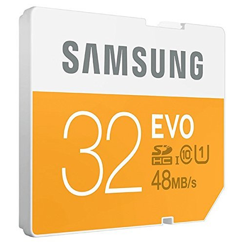 Samsung 32GB EVO Class 10 SDHC up to 48MB/s (MB-SP32D/AM)