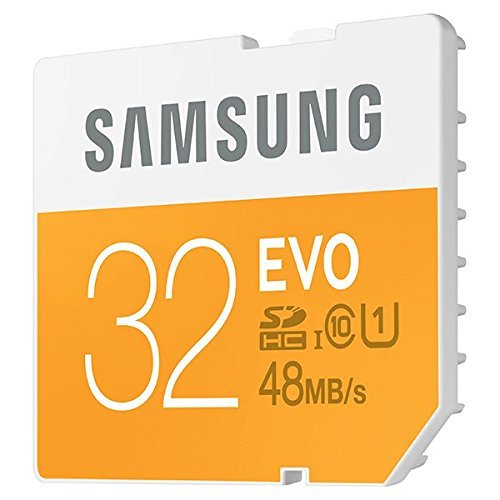 Samsung 32GB EVO Class 10 SDHC up to 48MB/s (MB-SP32D/AM)