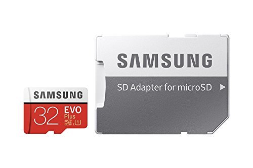 Samsung 32GB EVO Plus Class 10 Micro SDHC with Adapter (MB-MC32GA/AM)