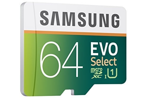 Samsung 64GB 80MB/s EVO Select Micro SDXC Memory Card (MB-ME64DA/AM)