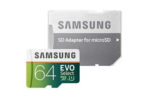 Samsung 64GB 80MB/s EVO Select Micro SDXC Memory Card (MB-ME64DA/AM)