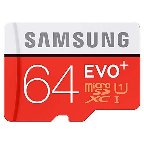 Samsung 64GB EVO Plus Class 10 Micro SDXC with Adapter 80mb/s (MB-MC64DA/AM)