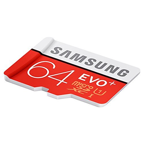 Samsung 64GB EVO Plus Class 10 Micro SDXC with Adapter 80mb/s (MB-MC64DA/AM)