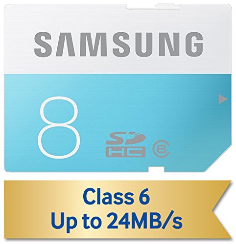 Samsung 8GB Class 6 SDHC up to 24MB/s (MB-SS08D/AM)