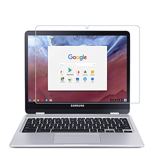 Samsung Chromebook Plus Screen Protector Glass, RBEIK 9H Hardness Scratch Resistant Tempered Glass Screen Protector for Samsung Chromebook Plus / Pro 12.3" Convertible Touch Laptop