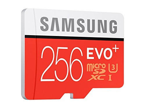 Samsung EVO+ 256GB UHS-I microSDXC U3 Memory Card with Adapter (MB-MC256DA/AM)