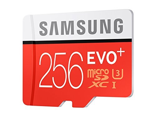 Samsung EVO+ 256GB UHS-I microSDXC U3 Memory Card with Adapter (MB-MC256DA/AM)